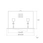 ART-E-205 LED светильник карданный Downlight   -  Встраиваемые светильники 